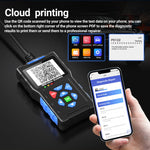 T300 OBD2 Scanner | Cloud Print, 50000+ DTC, Battery Test, Startup/Charge Test