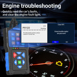 T300 OBD2 Scanner | Cloud Print, 50000+ DTC, Battery Test, Startup/Charge Test
