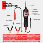 P150 Vehicle Electrical System Circuit Tester with Intelligent Testing, Multimeter & Component Activation