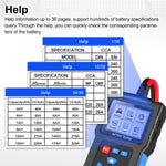 BT300 Battery Tester 12V/24V – Standard, Load Test, Cranking & Charging