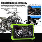 M400 Motorcycle Diagnostic Tool | 8" Touch Screen, ABS, Battery Test, Endoscopy
