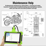 M400 Motorcycle Diagnostic Tool | 8" Touch Screen, ABS, Battery Test, Endoscopy