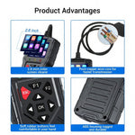 M60 2-in-1 OBD2 Scanner for Cars & Motorcycles | DTC Read/Clear