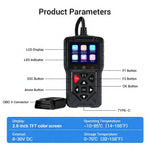 M60 2-in-1 OBD2 Scanner for Cars & Motorcycles | DTC Read/Clear