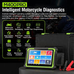M400 PRO Motorcycle Diagnostic Tool | ECU Remap, ABS, Battery Test, Analog Signal