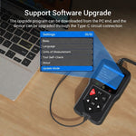 M60 2-in-1 OBD2 Scanner for Cars & Motorcycles | DTC Read/Clear