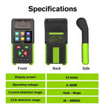 BT500 12V/24V Battery Analyser | Battery Test, Leakage Detection, Relay Test, Built-in Printer
